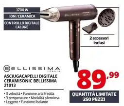 Comet Asciugacapelli digitale Ceramisonic Bellissima offerta