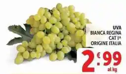 Deco Supermercati Uva bianca regina offerta
