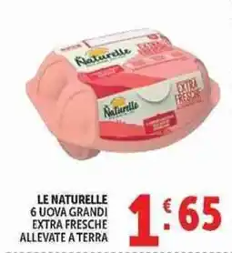 Deco Supermercati Le Naturelle uova grandi offerta