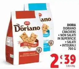 Deco Supermercati Doriano crackers offerta