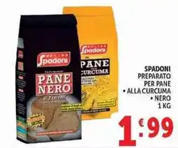 Deco Supermercati Spadoni pane nero offerta