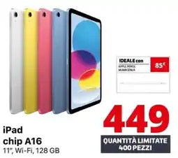 Comet iPad chip A16 offerta