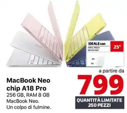 Comet MacBook Neo offerta