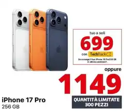Comet iPhone 17 Pro offerta