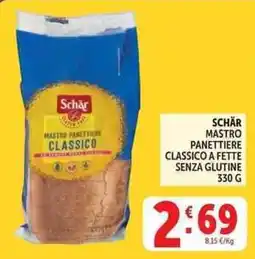 Deco Supermercati Schär Mastro Panettiere Classico senza glutine offerta