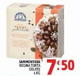 Deco Supermercati Sammontana Regina torta gelato offerta