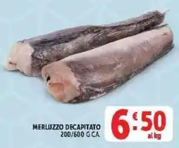 Deco Supermercati Merluzzo decapitato offerta