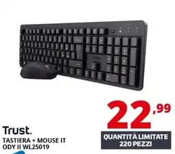 Comet Trust tastiera + mouse it offerta