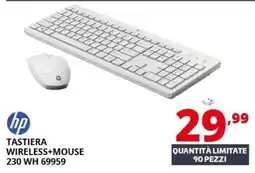 Comet hp tastiera wireless+mouse offerta