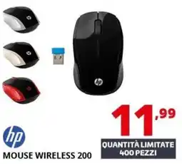 Comet hp Mouse Wireless 200 offerta
