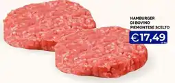 Maxisconto Hamburger di bovino piemontese scelto offerta
