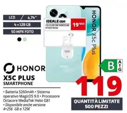 Comet Honor X5C Plus Smartphone offerta