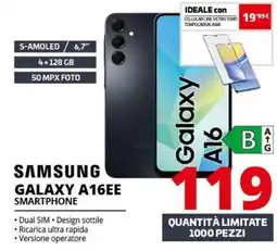 Comet Samsung Galaxy A16EE Smartphone offerta
