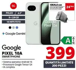 Comet Google Pixel 10a Smartphone offerta