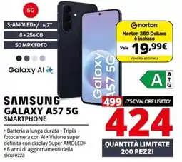 Comet Samsung Galaxy A57 5G Smartphone offerta