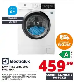 Comet Electrolux Lavatrice Serie 6000 offerta