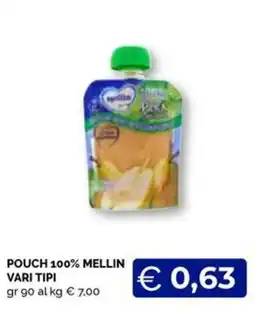 Maxisconto Pouch 100% Mellin offerta
