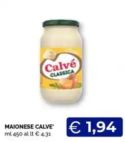 Maxisconto Maionese Calvé Classica offerta