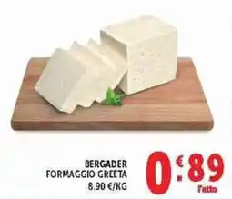 Deco Supermercati Bergader Formaggio Greeta offerta