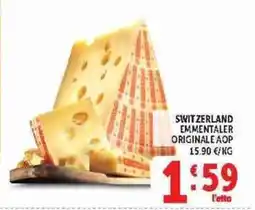 Deco Supermercati Switzerland Emmentaler Originale AOP offerta