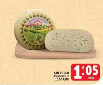 Deco Supermercati San Rocco Asiago DOP offerta