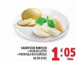Deco Supermercati Caseificio Ruocco Fior di Latte Provola di Agerola offerta