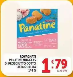 Deco Supermercati Rovagnati Panatine Nuggets di prosciutto cotto alta qualità offerta