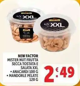 Deco Supermercati New Factor Mister Nut Frutta offerta