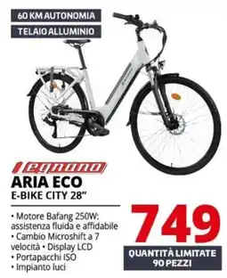 Comet Legnano Aria Eco E-Bike City 28" offerta
