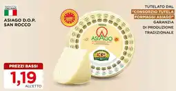 Alì Supermercati Asiago D.O.P. San Rocco offerta