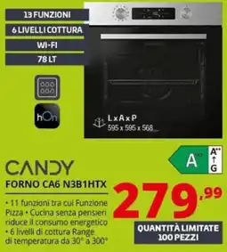Comet Candy forno ca6 n3b1htx offerta