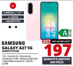 Comet Samsung Galaxy A27 5G Smartphone offerta