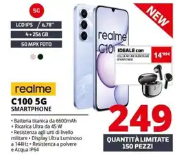 Comet realme C100 5G SMARTPHONE offerta