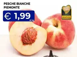 Maxisconto Pesche bianche Piemonte offerta