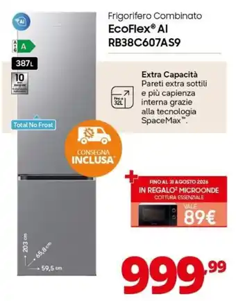 Frigorifero Combinato EcoFlex® AI