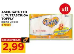 Alì Supermercati Asciugatutto il tuttasciuga toffly offerta