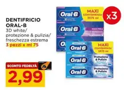 Alì Supermercati Dentifricio Oral-B 3D white offerta