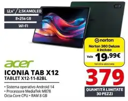Comet Acer Iconia Tab X12 offerta