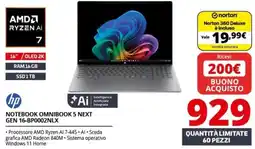 Comet HP Notebook Omnibook 5 Next Gen 16-BP002NLX offerta