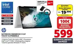 Comet HP Notebook Omnibook 5 Flip Touch 14-FP0000NLX offerta