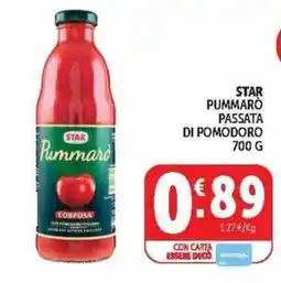 Deco Supermercati Star Pummarò passata di pomodoro offerta