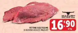 Deco Supermercati Fettine sceltissime di bovino adulto Mazury offerta