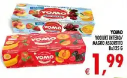 Deco Iperstore Yomo yogurt intero/magro assortito offerta