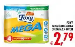 Deco Iperstore Foxy carta igienica mega decorata offerta