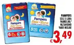 Deco Iperstore Pampers Sole e Luna mutandino offerta