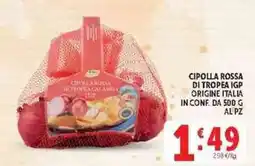 Deco Supermercati Cipolla Rossa di Tropea IGP offerta
