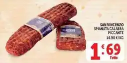 Deco Supermercati San Vincenzo spianata calabra piccante offerta