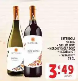 Deco Supermercati Settesoli Sicilia offerta
