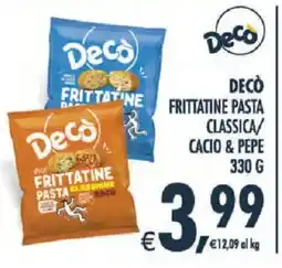 Deco Iperstore Decò Frittatine Pasta Classica offerta