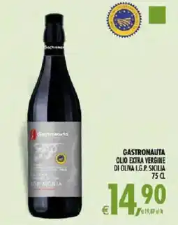 Deco Iperstore Gastronauta olio extra vergine di oliva I.G.P. Sicilia offerta